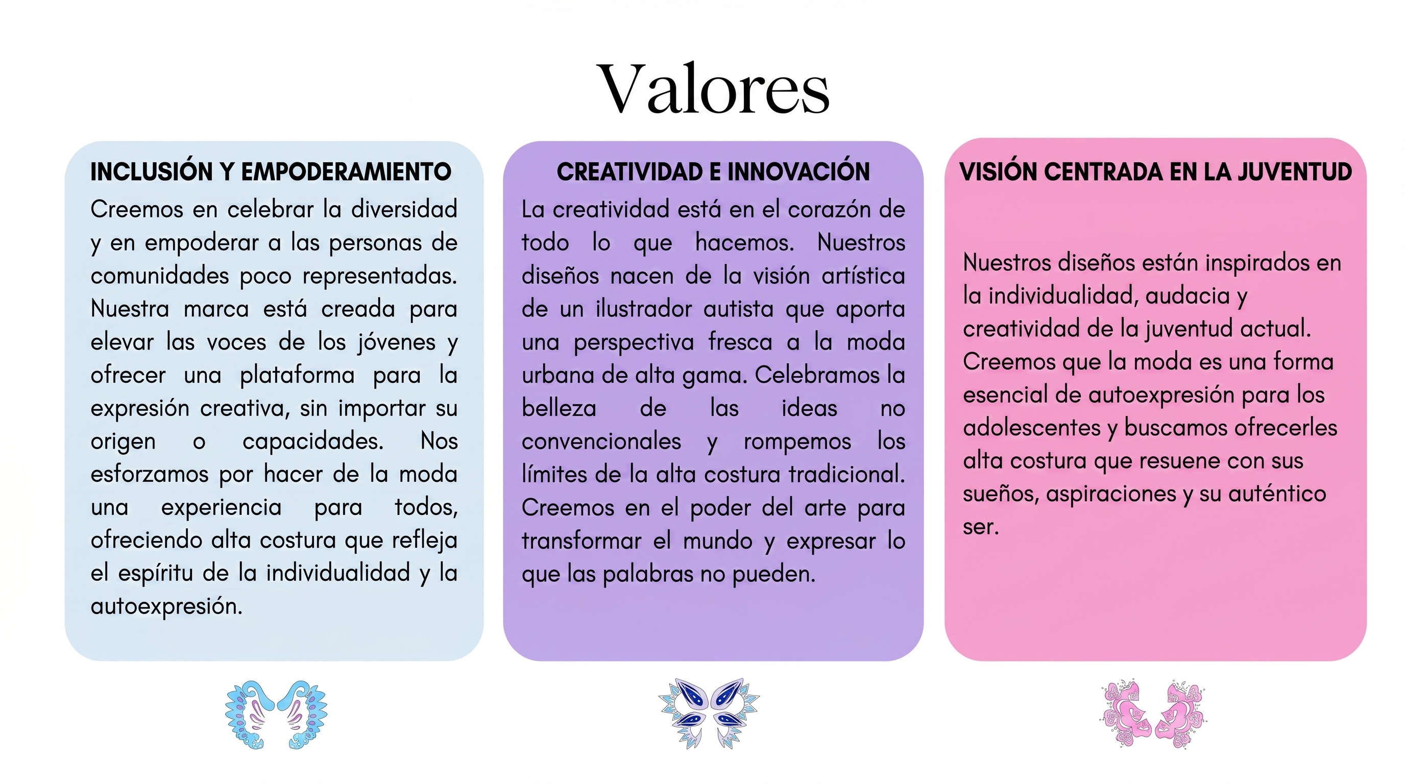 Valores calidad